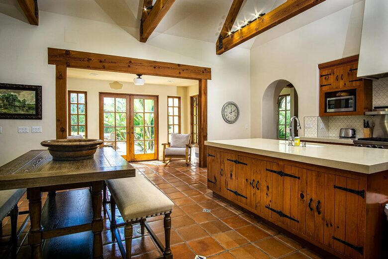 Kitchen sink and table