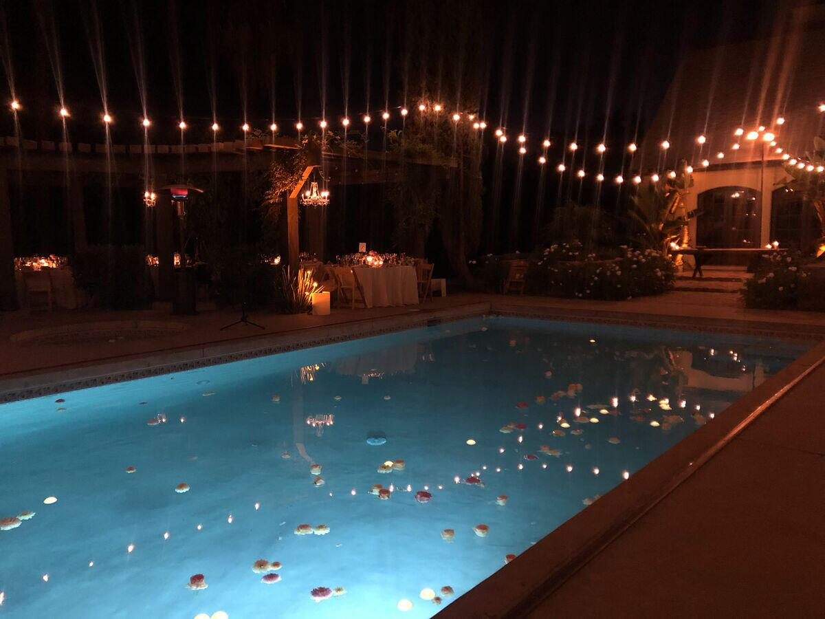 Living room with fireplace and large couch